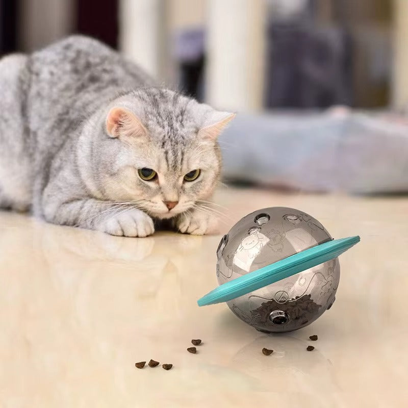 Earth - UFO-boll stress-release tuggleksak hund & katt