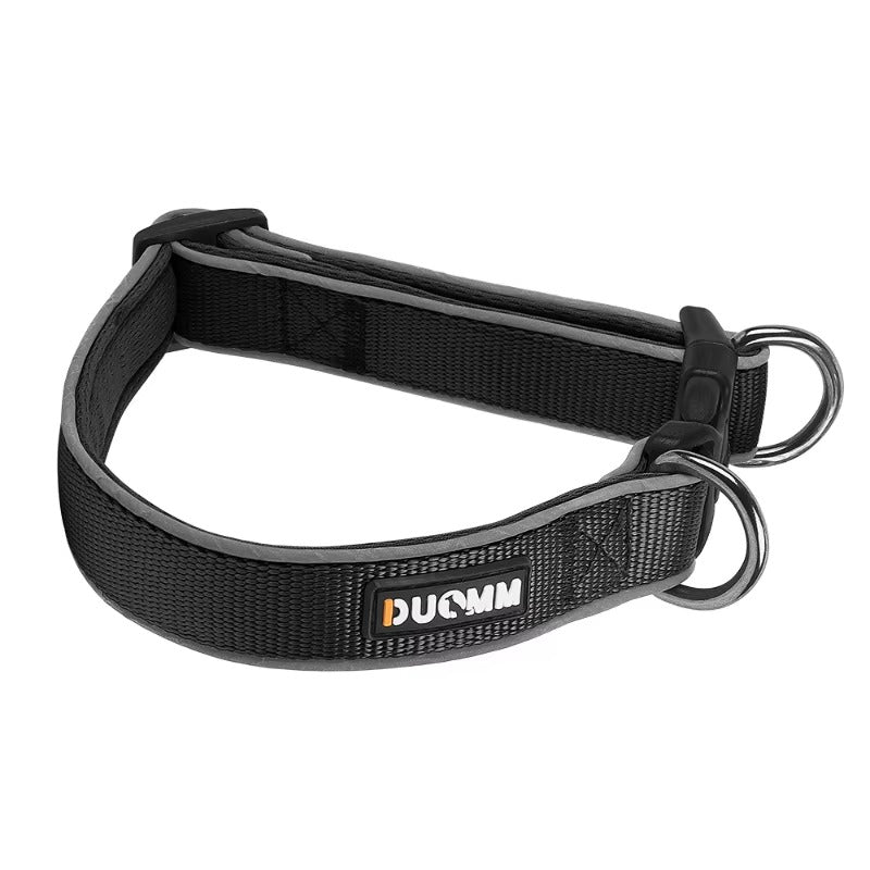 Mercurie - Reflekterande hundhalsband med dubbla D-ringar