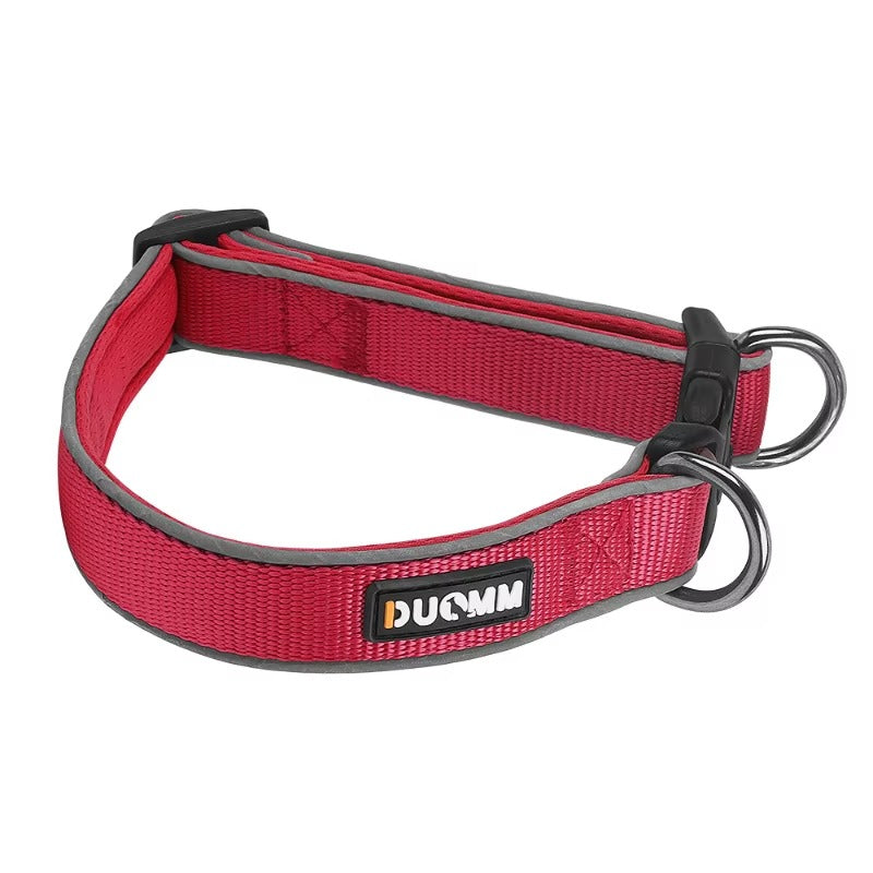 Mercurie - Reflekterande hundhalsband med dubbla D-ringar