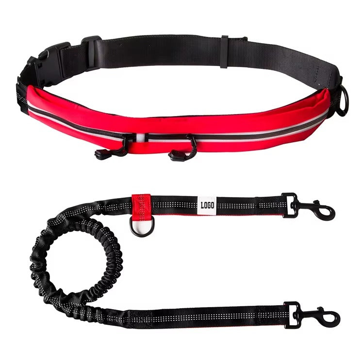 Venus - STORA Elastiska hundkoppel handsfree 120-180cm