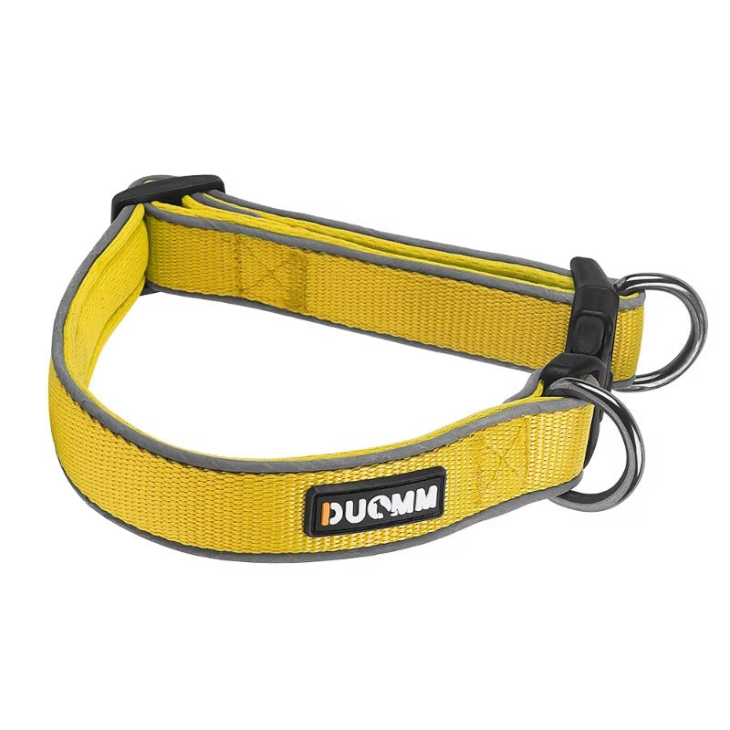 Mercurie - Reflekterande hundhalsband med dubbla D-ringar