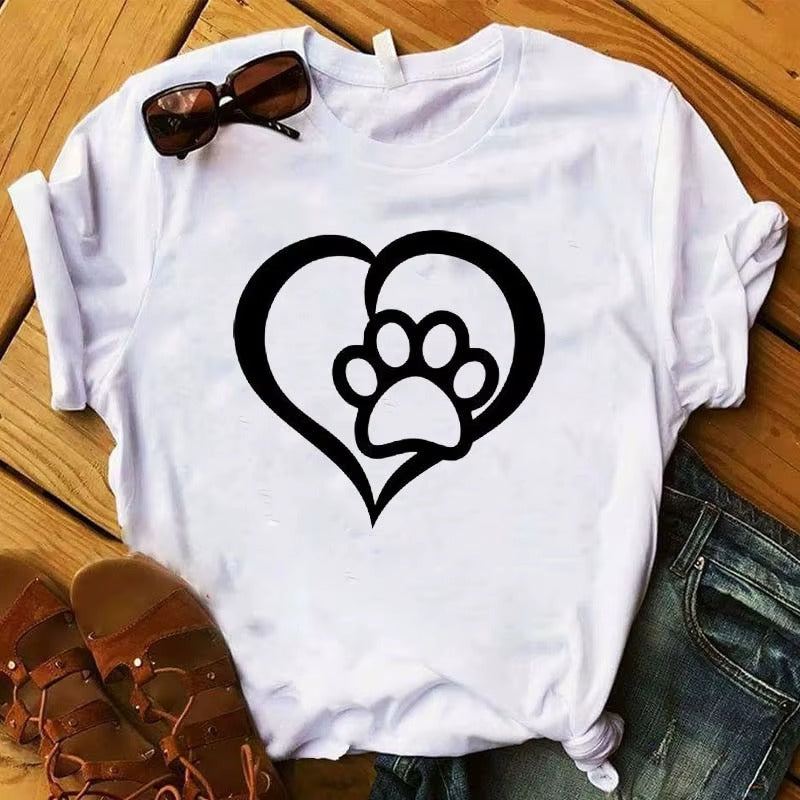 Venus - Never walk alone hund tassar t-shirt