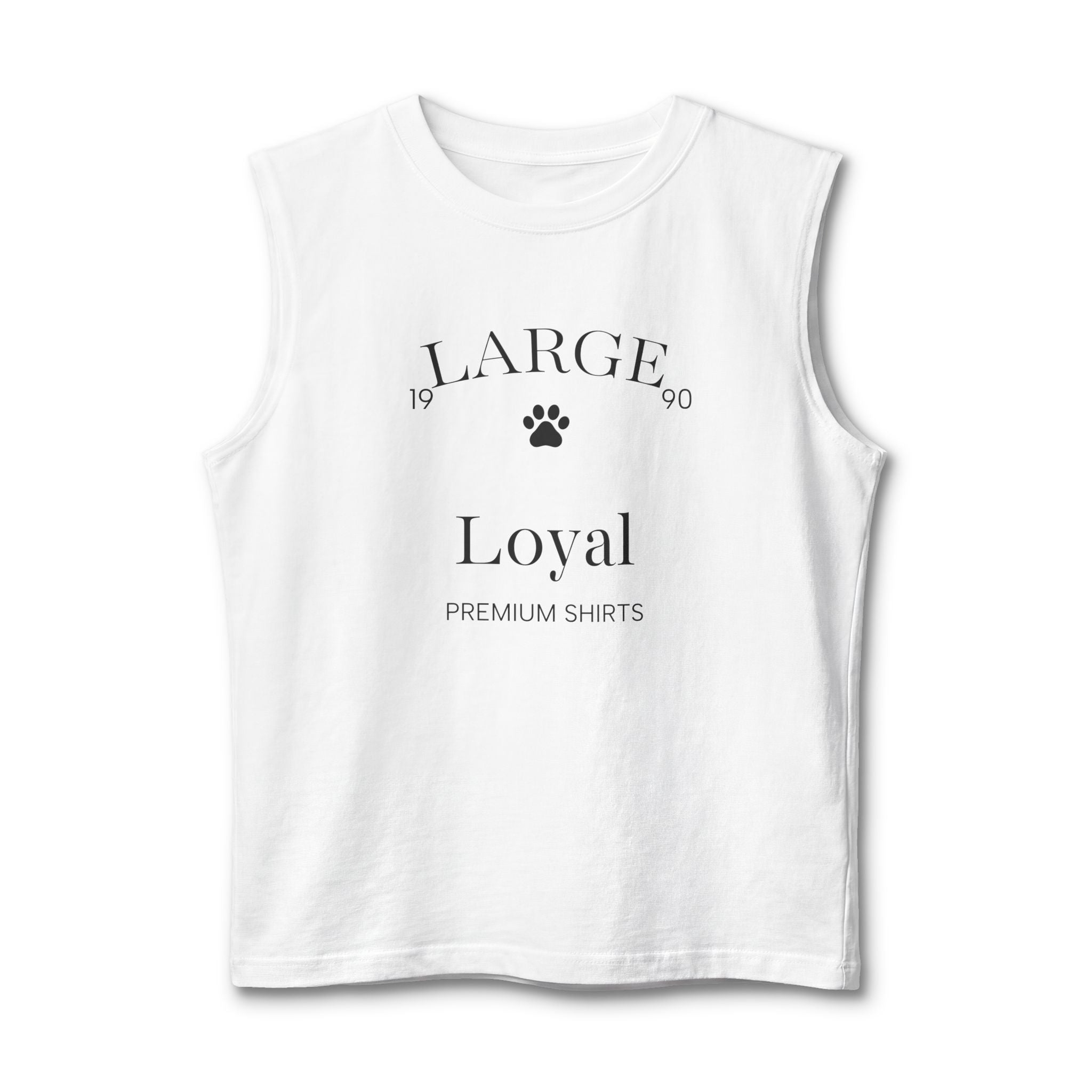 Loyal Dog Muscle Tank — "Choose Your Companion" Pet Lover