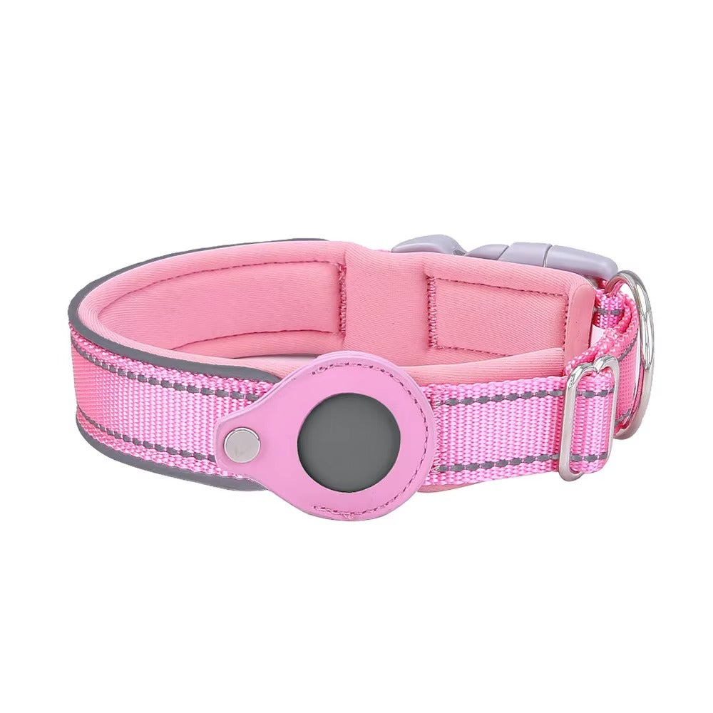 Mars - Reflekterande Pet tracker hundhalsband