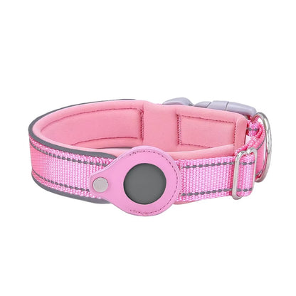 Mars - Reflekterande Pet tracker hundhalsband