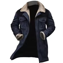 Newman- Läderjacka western stil