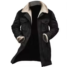 Newman- Läderjacka western stil